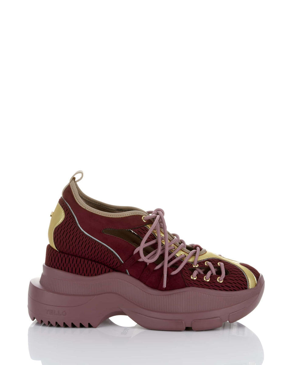 REPLAY MID HEEL SNEAKERS – YELLO