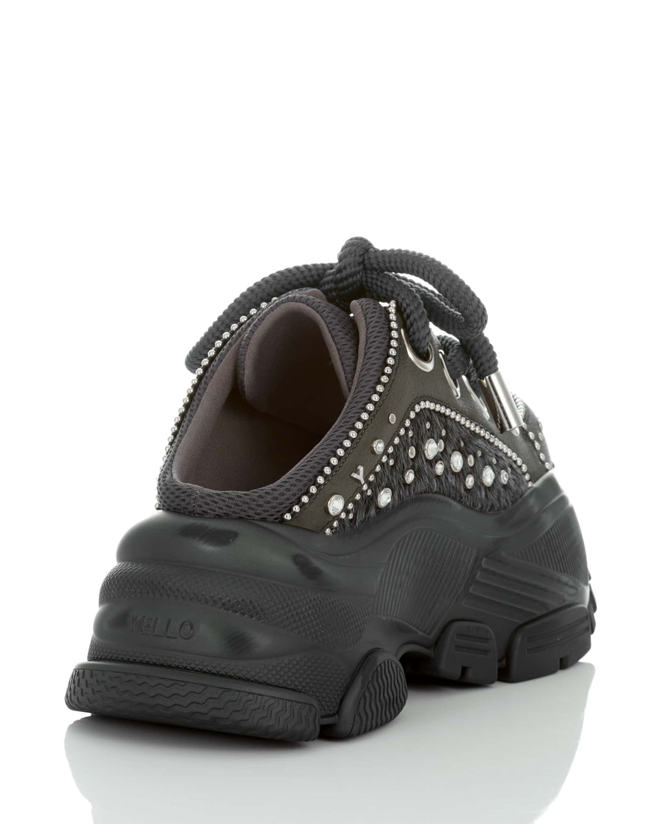 LAVISH SABOT SNEAKERS – YELLO
