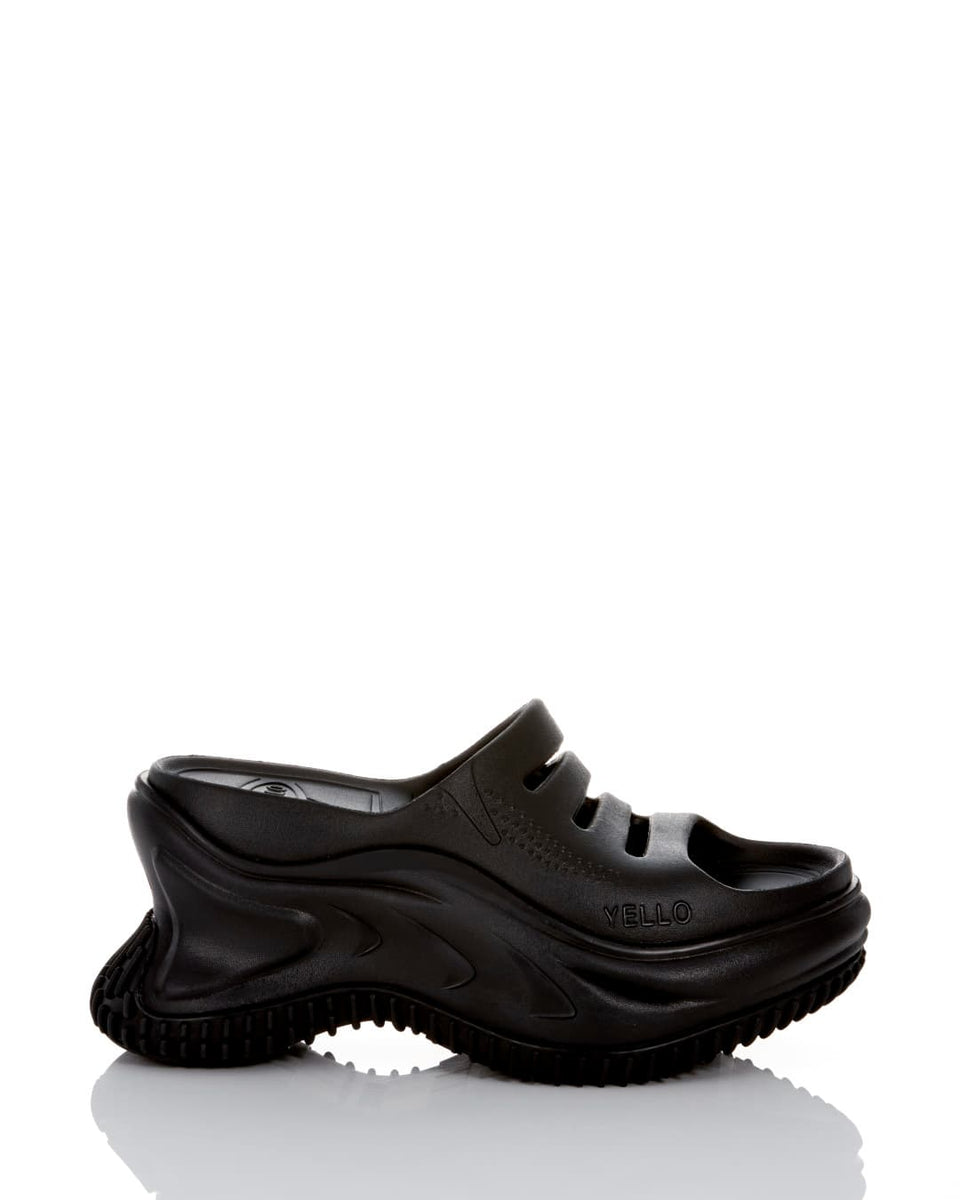 GILL PLATFORM SANDALS – YELLO