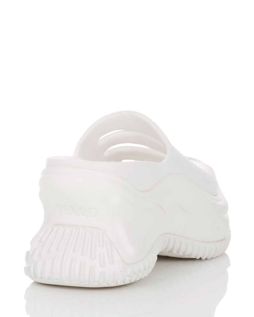 FROST PLATFORM SANDALS – YELLO