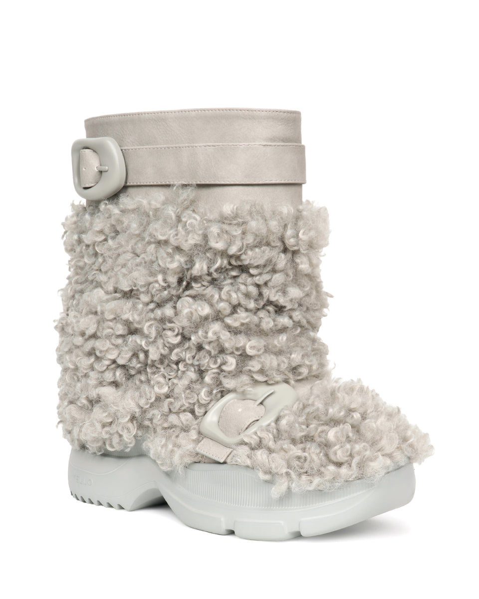 YELLO PAOUTU FAUX FUR BOOTS ファーブーツ Sサイズ FOG SHORT BOOTS – YELLO