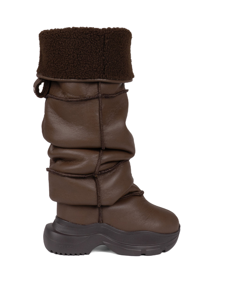TRUFFLE LONG BOOTS – YELLO