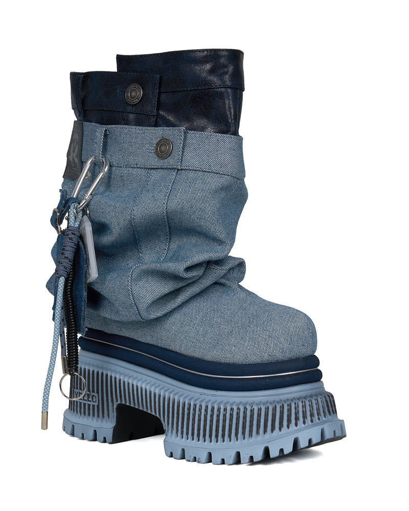 SASSY PLATFORM SHORT BOOTS – YELLO