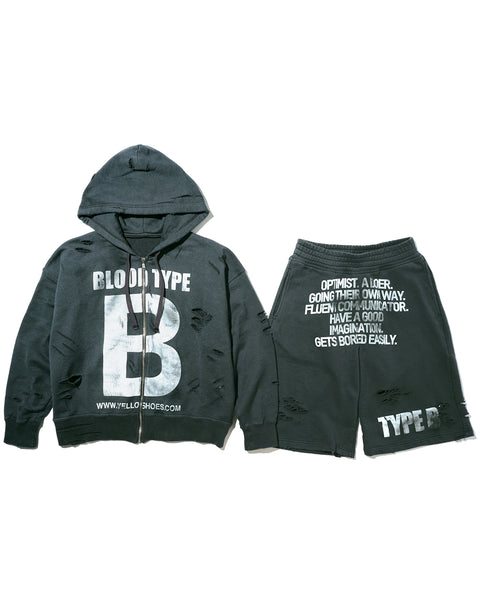 DISTRESSED BLOOD TYPE B SET UP
