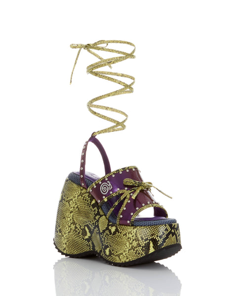 PIXIE VIPER PLATFORM SANDALS