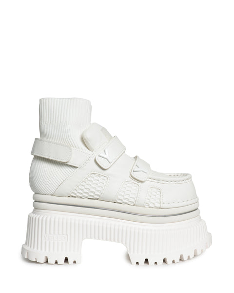 WEISS PLATFORM SHORT BOOTS