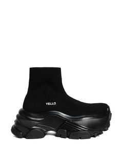 BLACK WHALE SHORT BOOTS