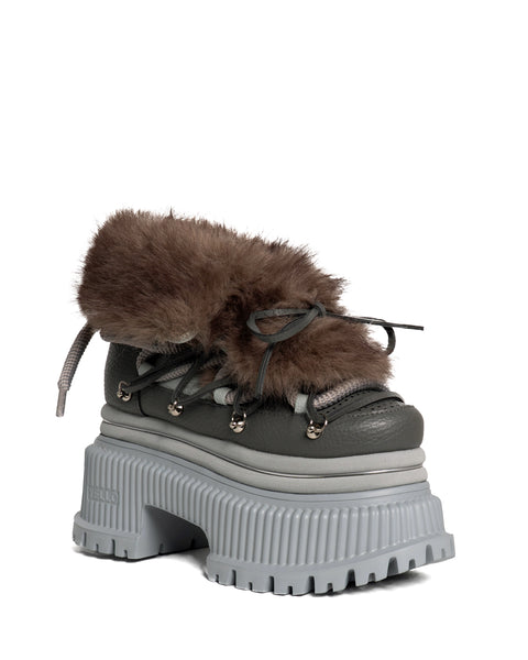 WOLFY PLATFORM SHORT BOOTS
