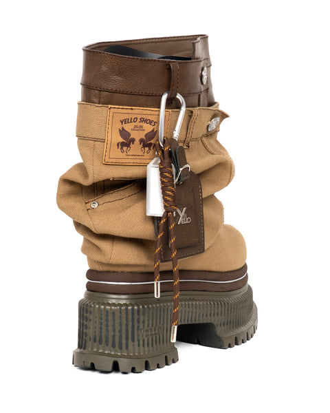 SOIL PLATFORM SHORT BOOTS – YELLO