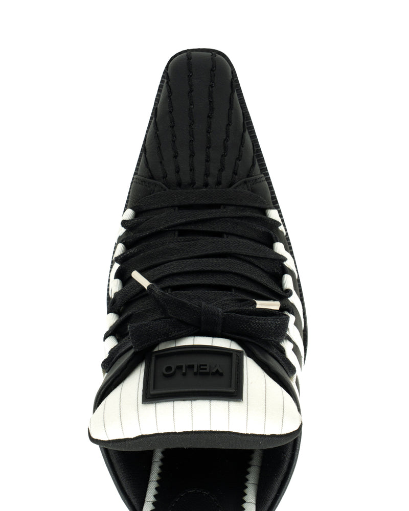 MONOCHROME SNEAKER MULES – YELLO