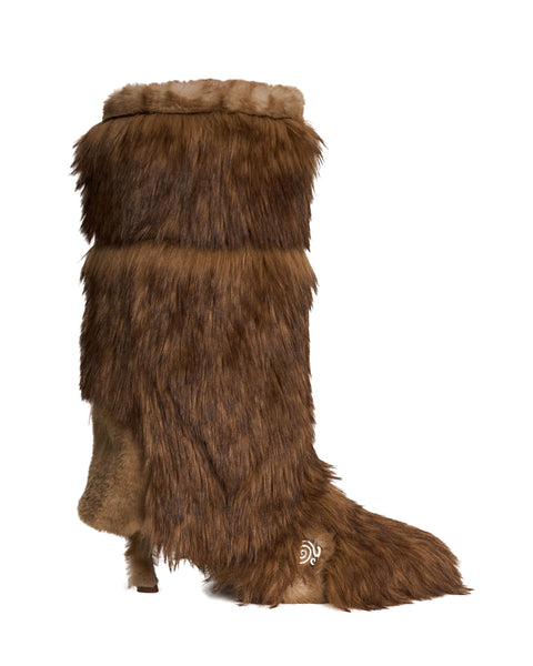 【美品】YELLO MOU FAUX FUR BOOTS ファーブーツ 美品】YELLO MOU FAUX FUR BOOTS ファーブーツ 美品】YELLO MOU FAUX