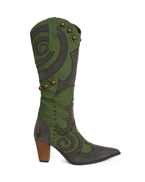 CACTUS BLOOM WESTERN BOOTS