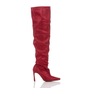 ROSE ROUGE LONG BOOTS